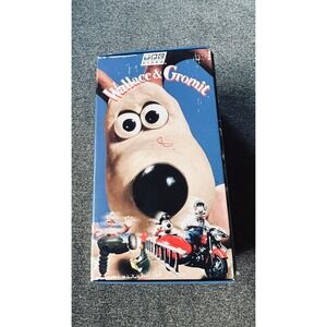 BBC Wallace & Gromit VHS Box Set Kids N/A Multicolor 3-Tape Collection Vintage